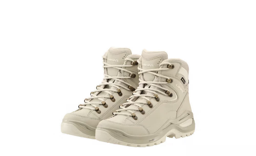 Lowa RENEGADE EVO GTX MID Ws Damen Wanderschuhe Trekkingschuhe High wasserdicht beige