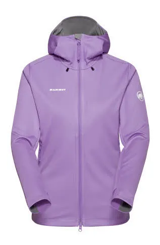Mammut Ultimate VII SO Hooded Jacket Softshelljacke Damen lila