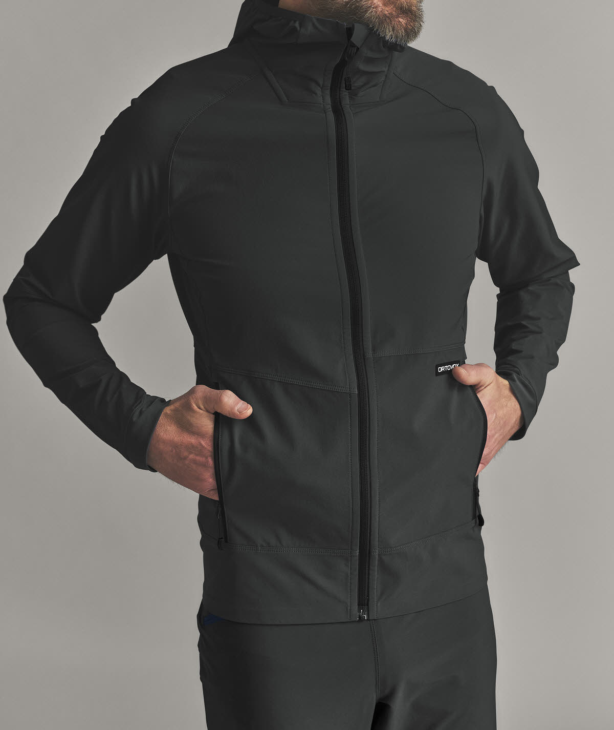 Ortovox VENET SOFTSHELL HOODED JACKET Herren Softshelljacke Outdoorjacke schwarz