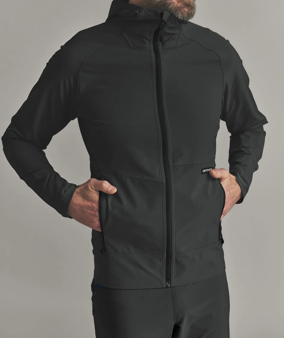 Ortovox VENET SOFTSHELL HOODED JACKET Herren Softshelljacke Outdoorjacke schwarz