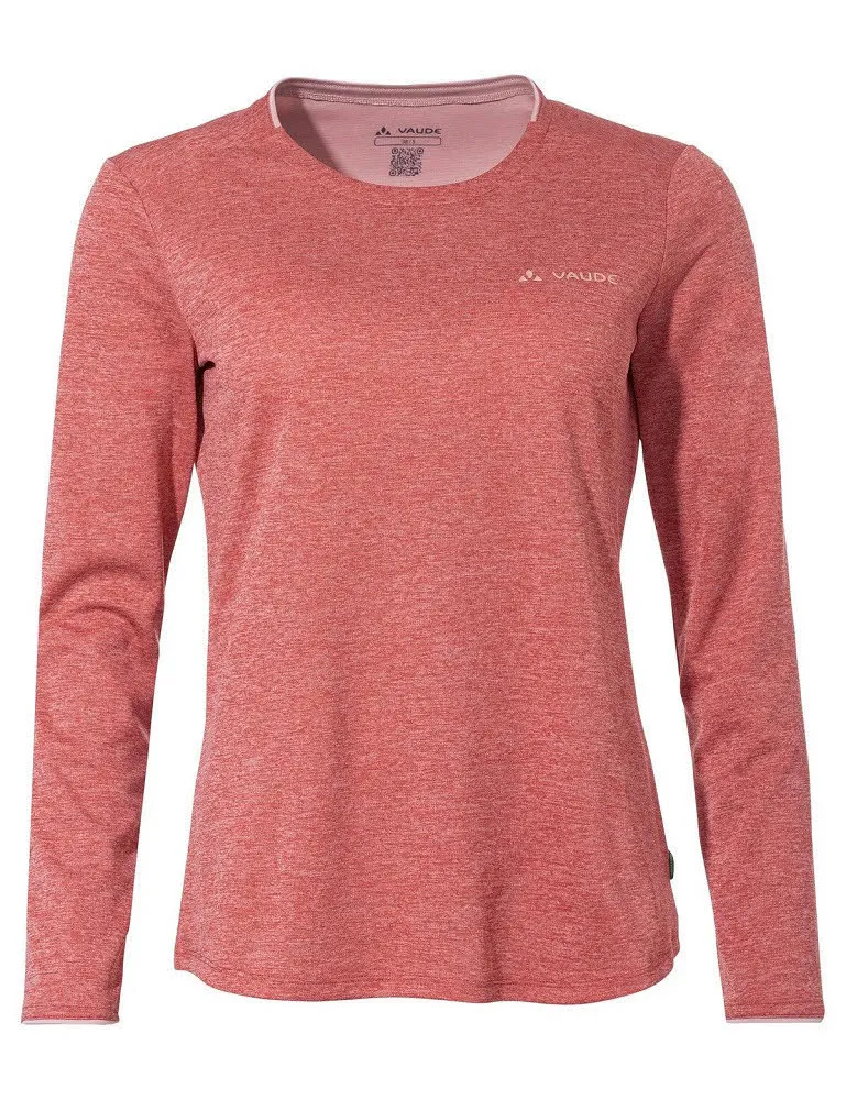 Vaude Essential LS T-Shirt Damen Langarmshirt Longsleeve brick