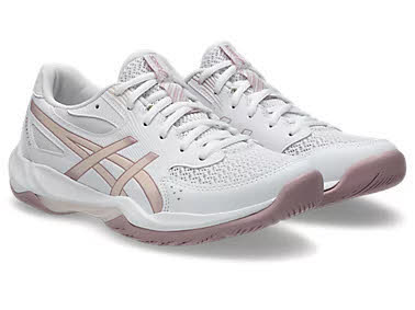 ASICS GEL-ROCKET 12 Damen Volleyballschuhe Hallenschuhe White/Pearl Pink