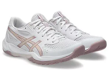 ASICS GEL-ROCKET 12 Damen Volleyballschuhe Hallenschuhe White/Pearl Pink