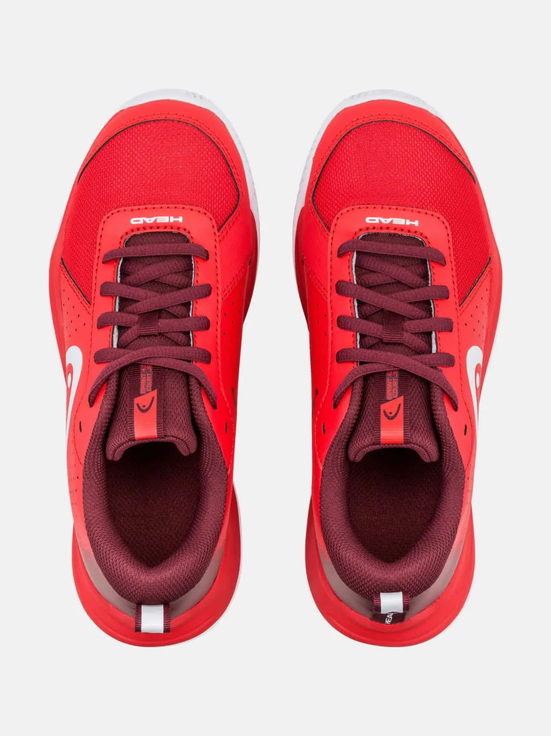 Head Sprint Court 4.0 Junior Kinder Tennisschuhe Sneaker sportlich rot