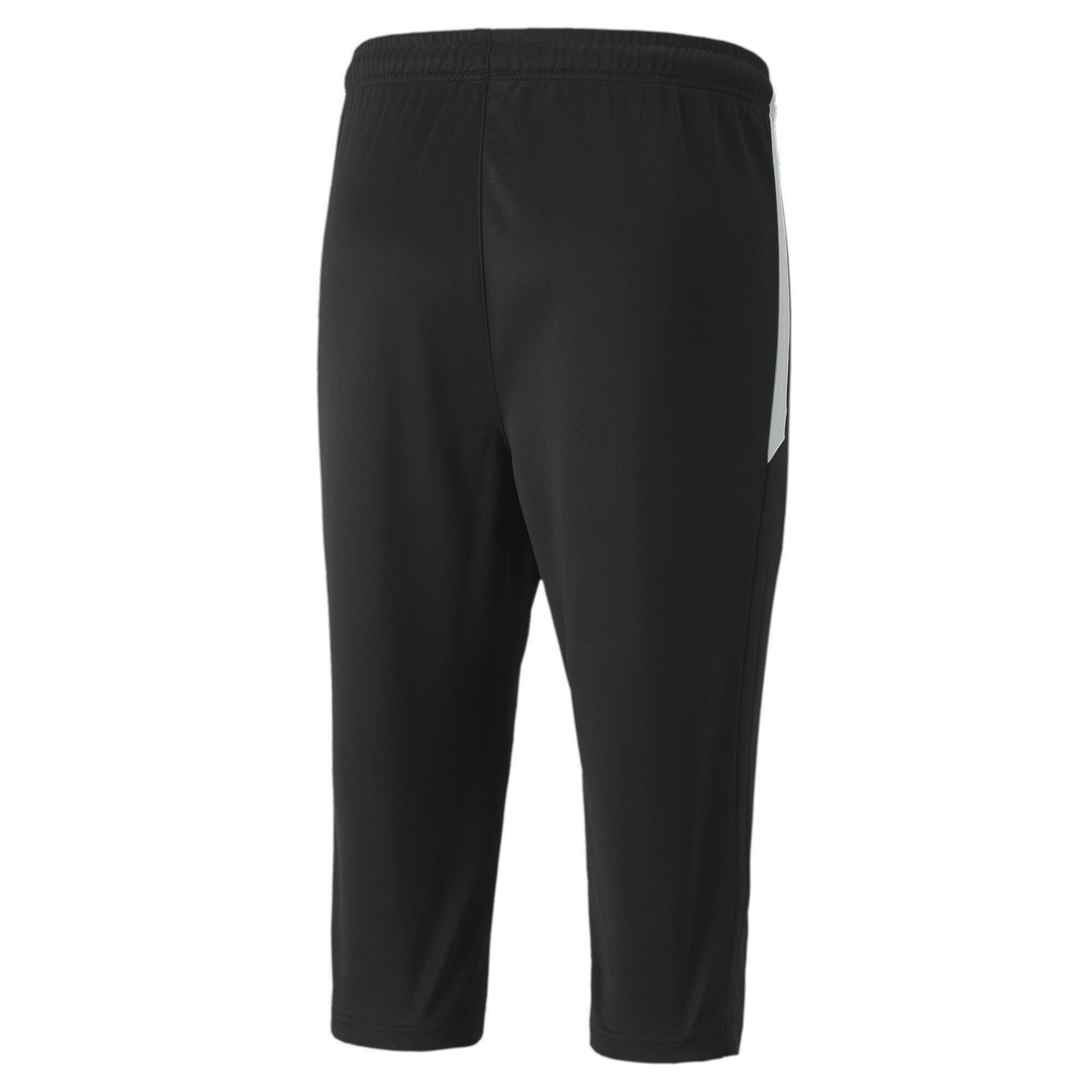 Puma teamLIGA Training 3/4 Pants Trainingsshort Fußballhose Herren schwarz