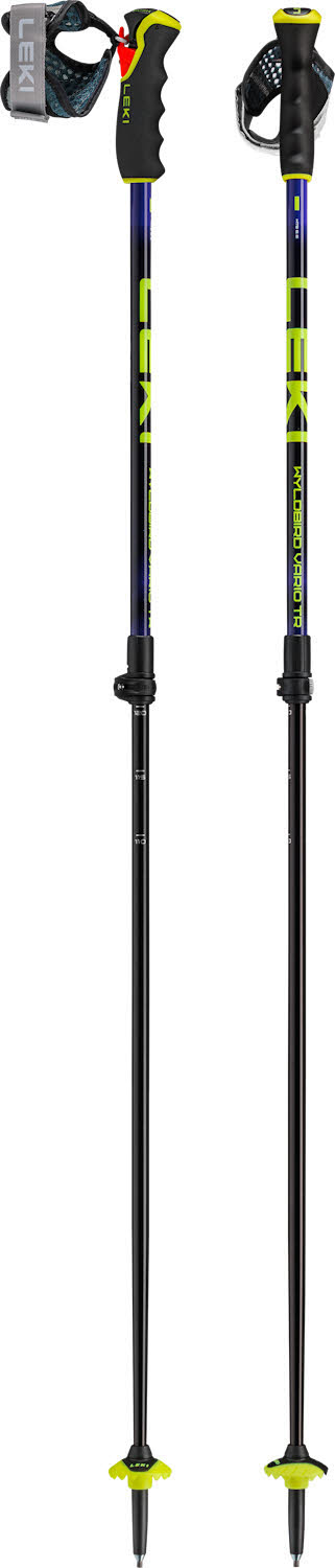 Leki Wyldbird Vario TR Unisex Skistöcke Ski Poles verstellbar violett/violett