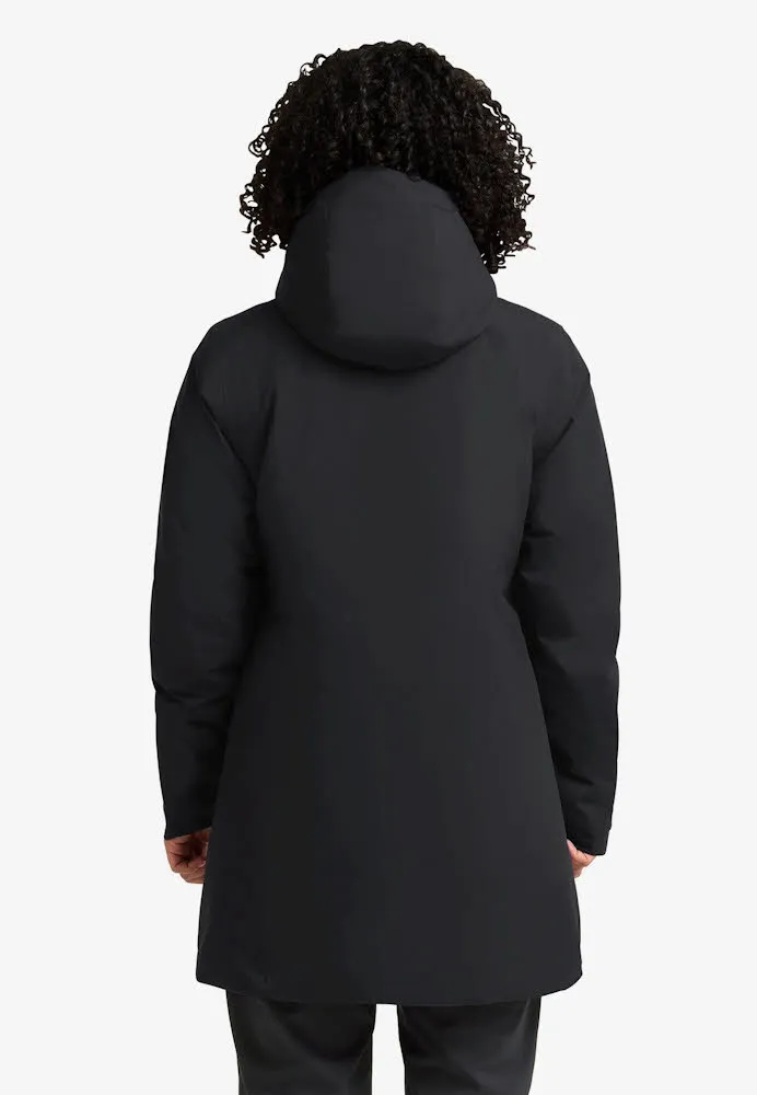 Jack Wolfskin Heidelstein Ins Damen Winterjacke wasserdicht schwarz