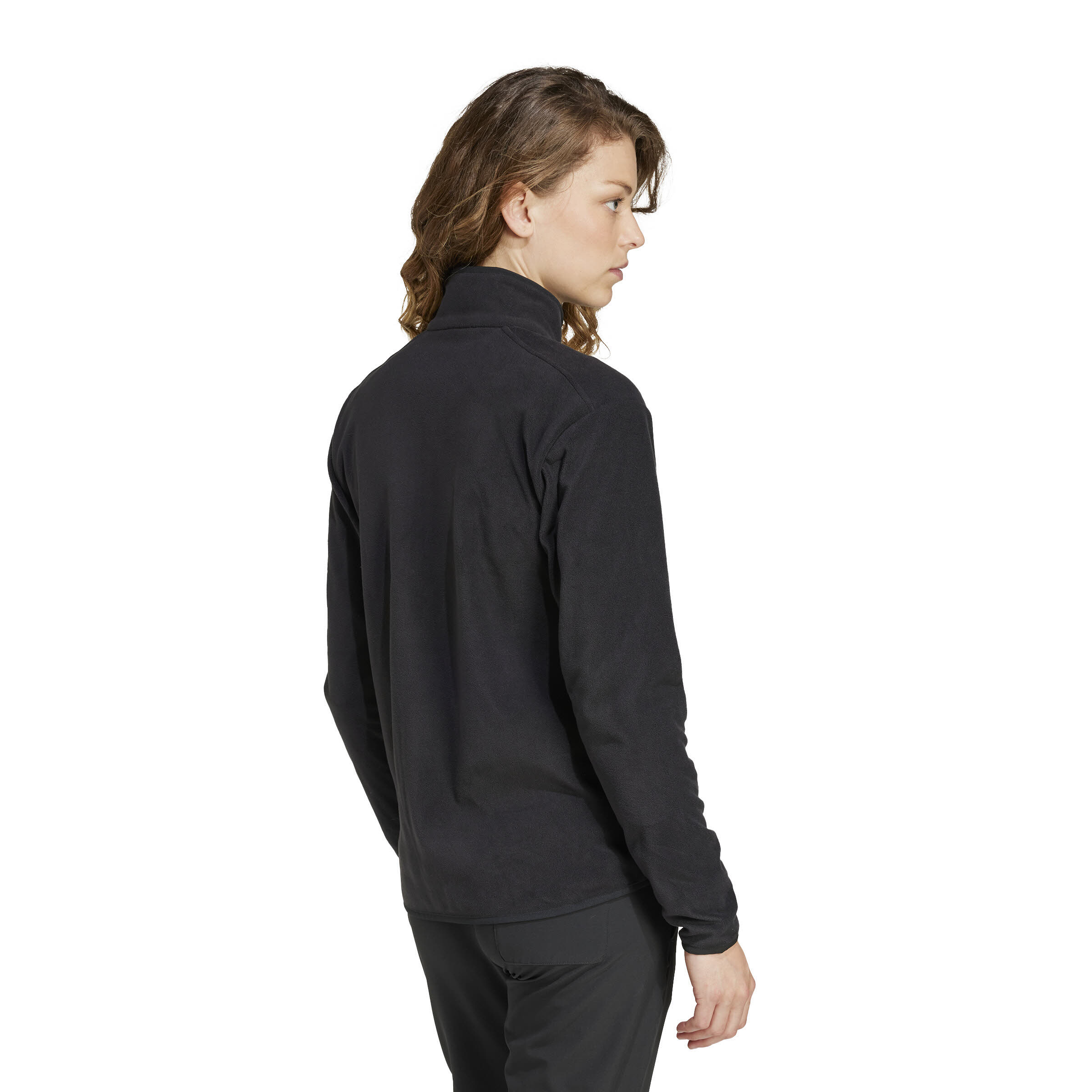 adidas TERREX MULTI Fleecejacke Wanderjacke Damen schwarz