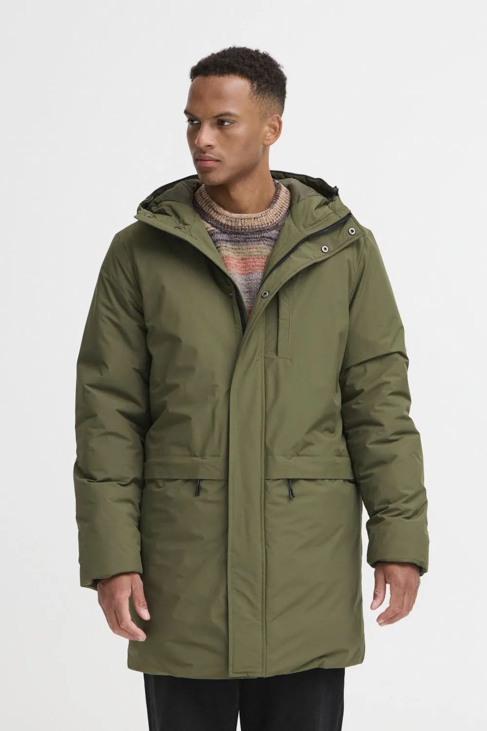 Blend Ferdinan Jacket Herren Winterjacke Wintermantel grün