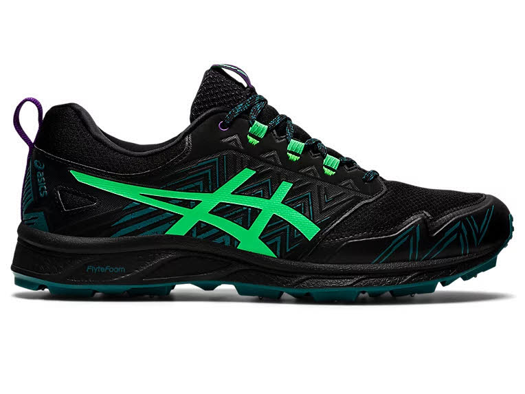 ASICS GEL-FUJISETSU 3 GTX Herren Trailrunningschuhe Laufschuhe schwarz/grün