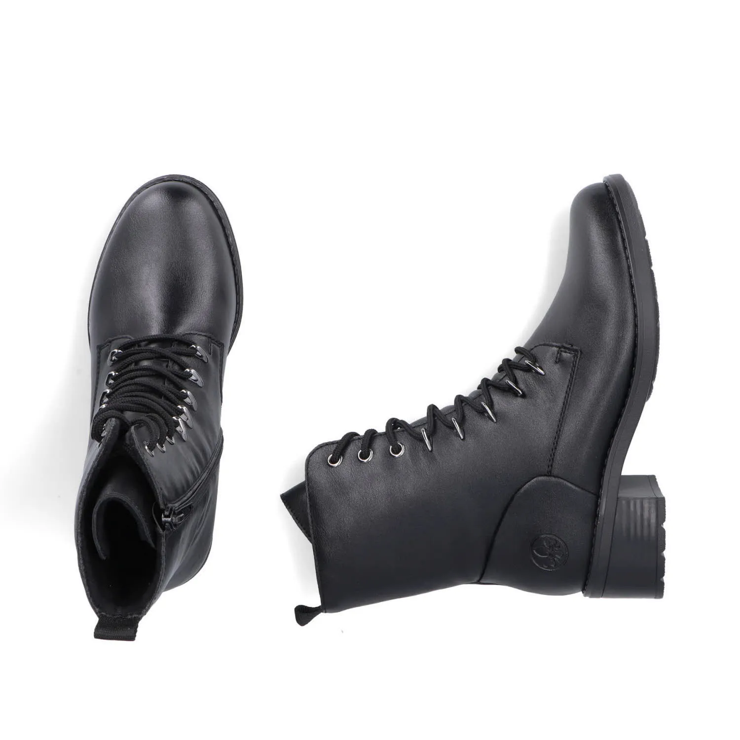 Rieker Damen Stiefelette Stiefel schwarz