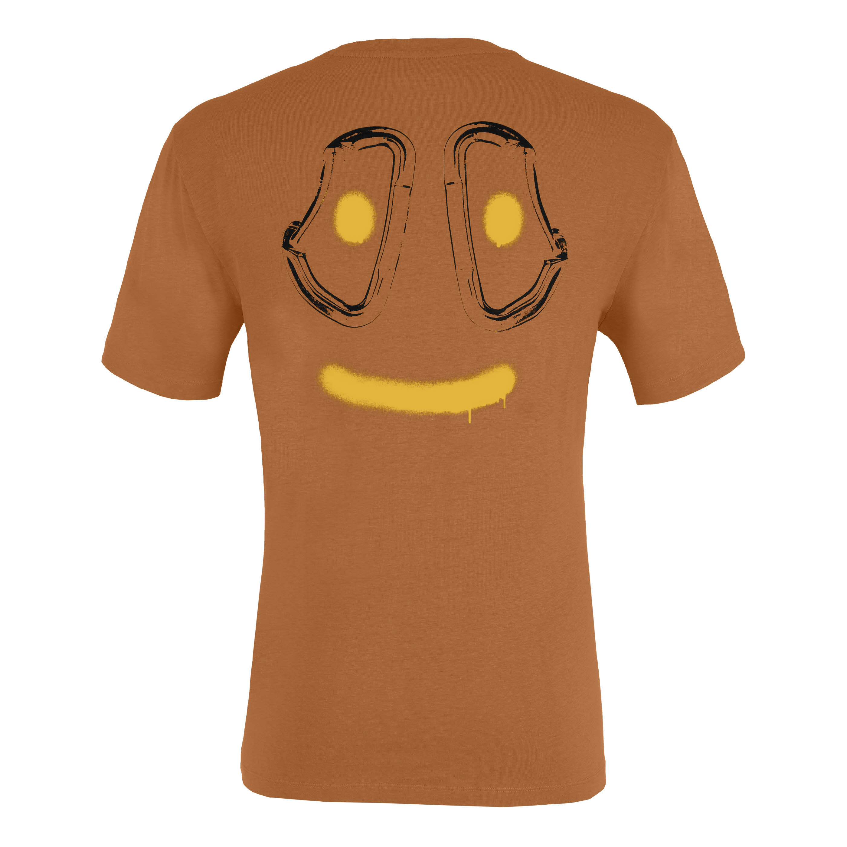 Salewa LAVAREDO HEMP PRINT Herren T-Shirt Funktionsshirt orange