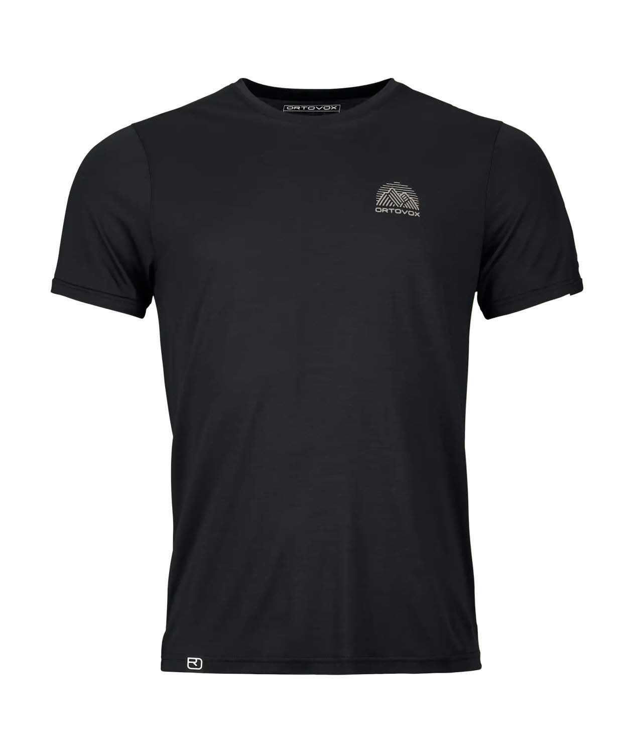 Ortovox 120 COOL TEC MTN STRIPE TS Herren Funktionsshirt black raven