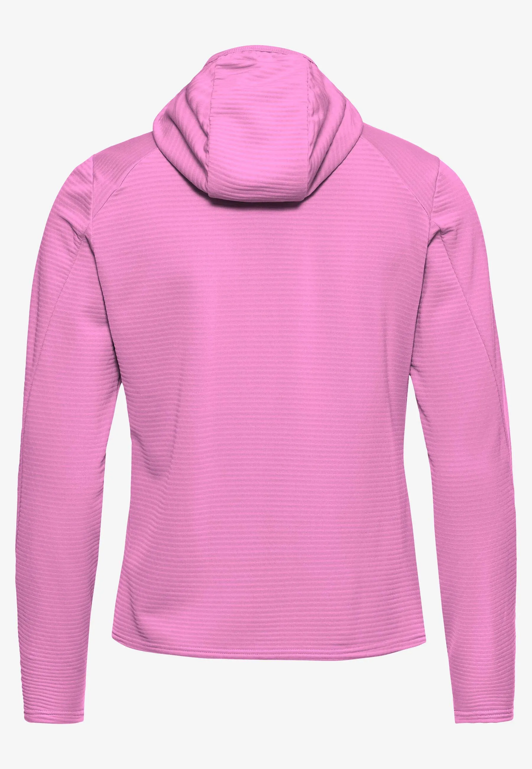 Jack Wolfskin Litestride Hooded Fz Damen atmungsaktive Fleecejacke rosa