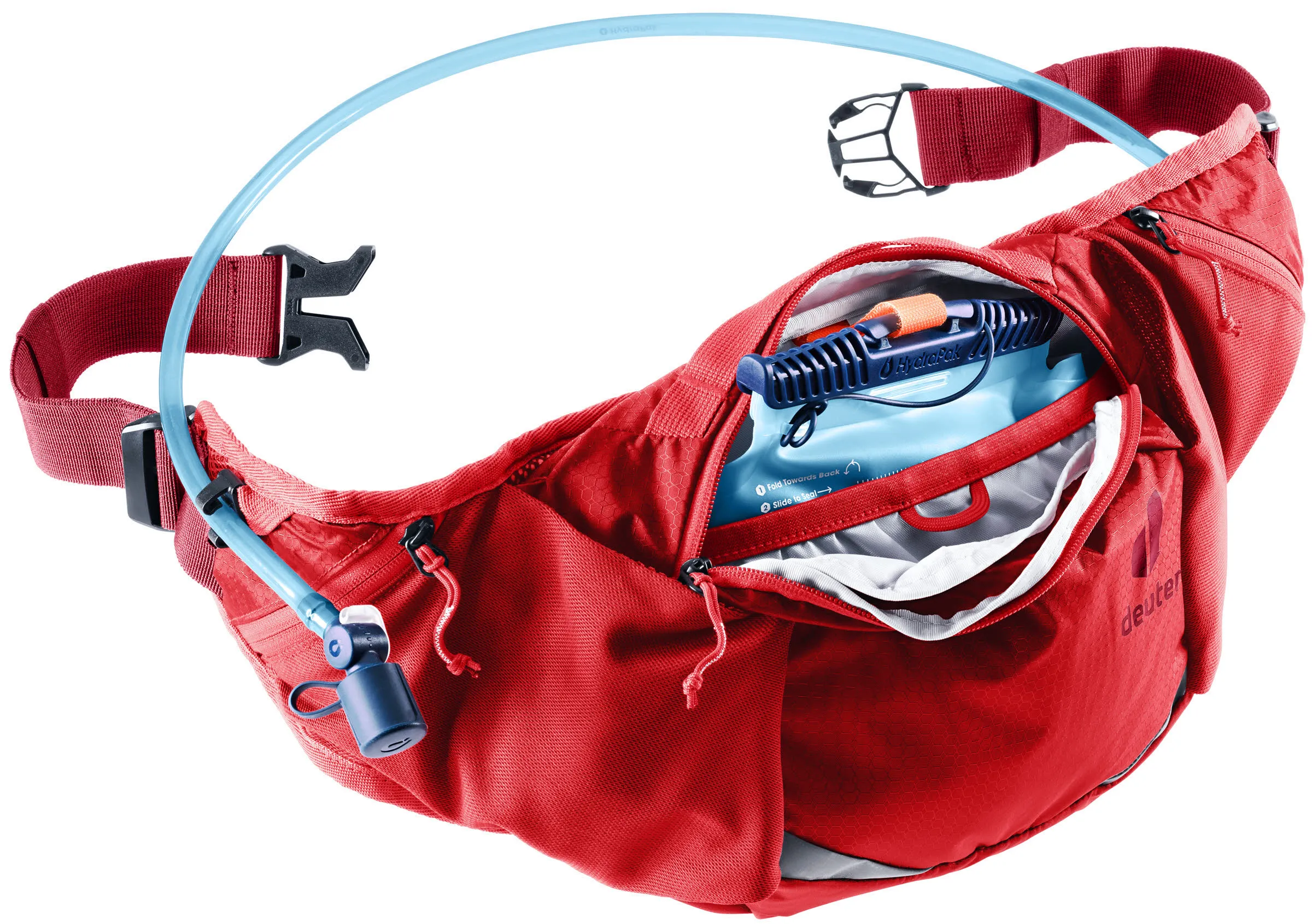 Deuter Pulse 3 Bauchtasche cherry-masala