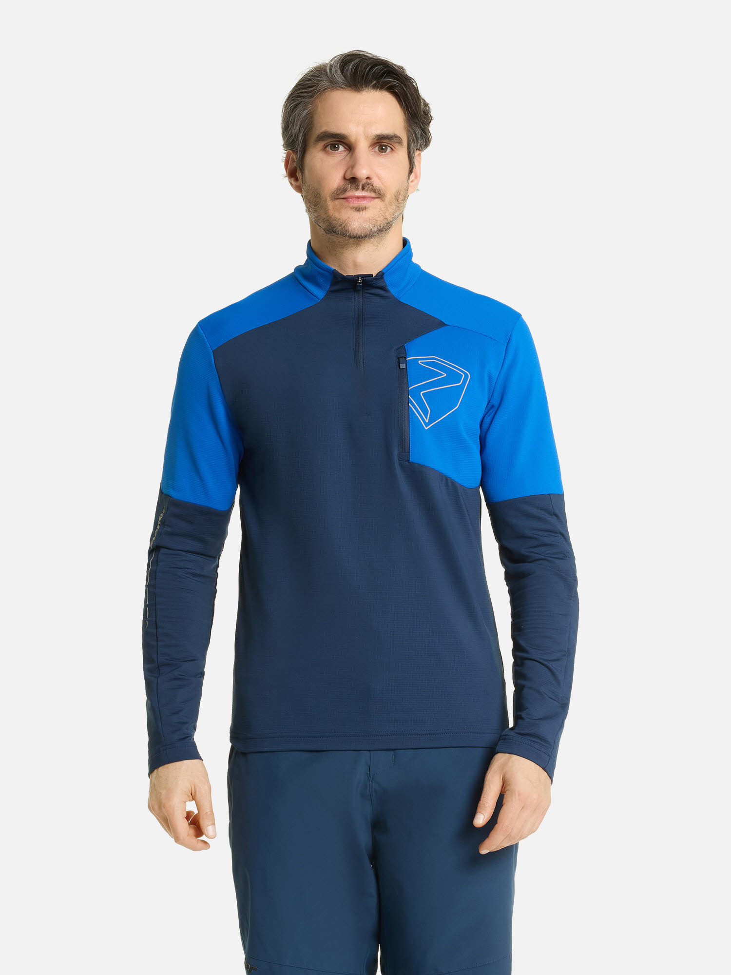 Ziener  JASUKA-Z midlayer man Skirolli Herren blau