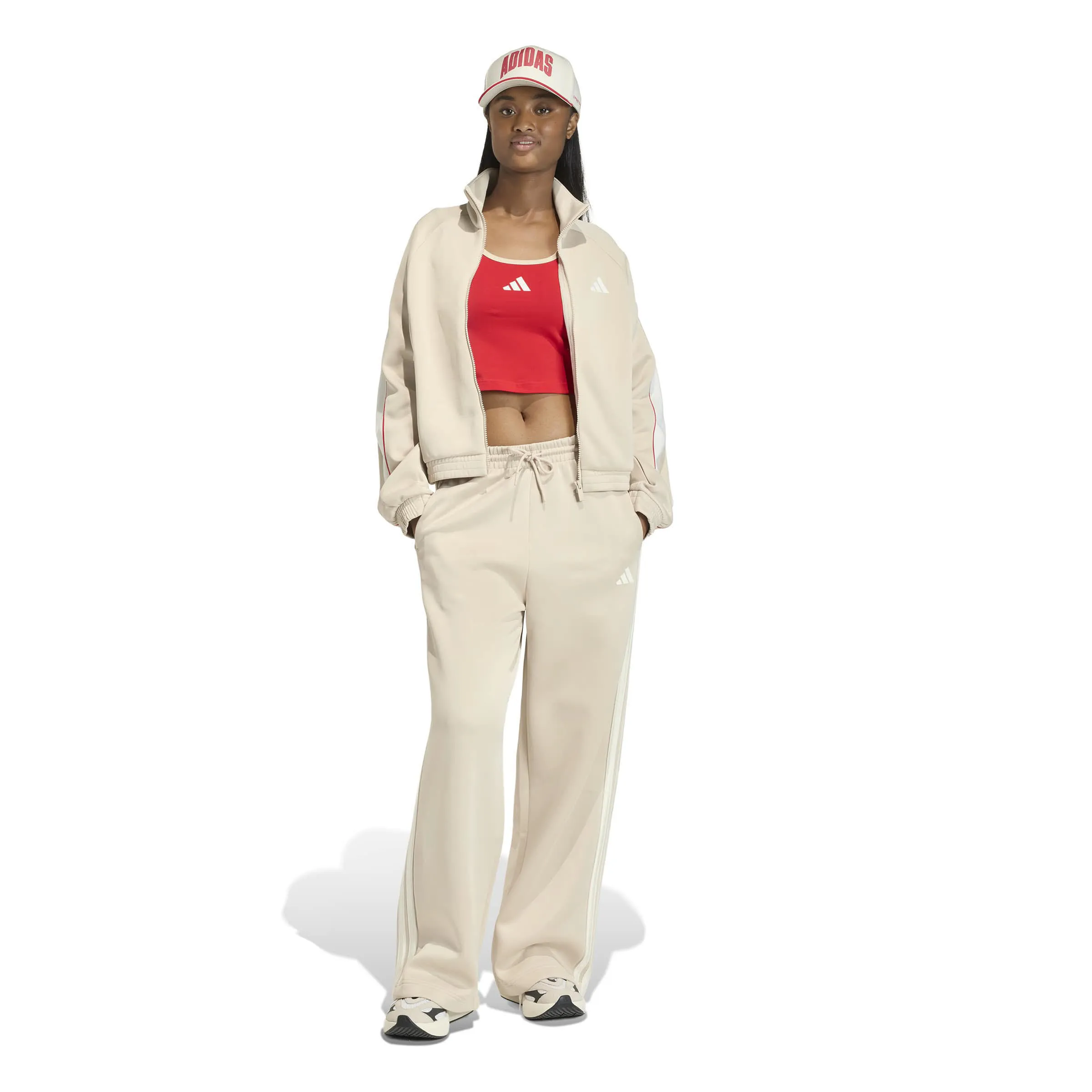 Adidas Track Top Damen beige