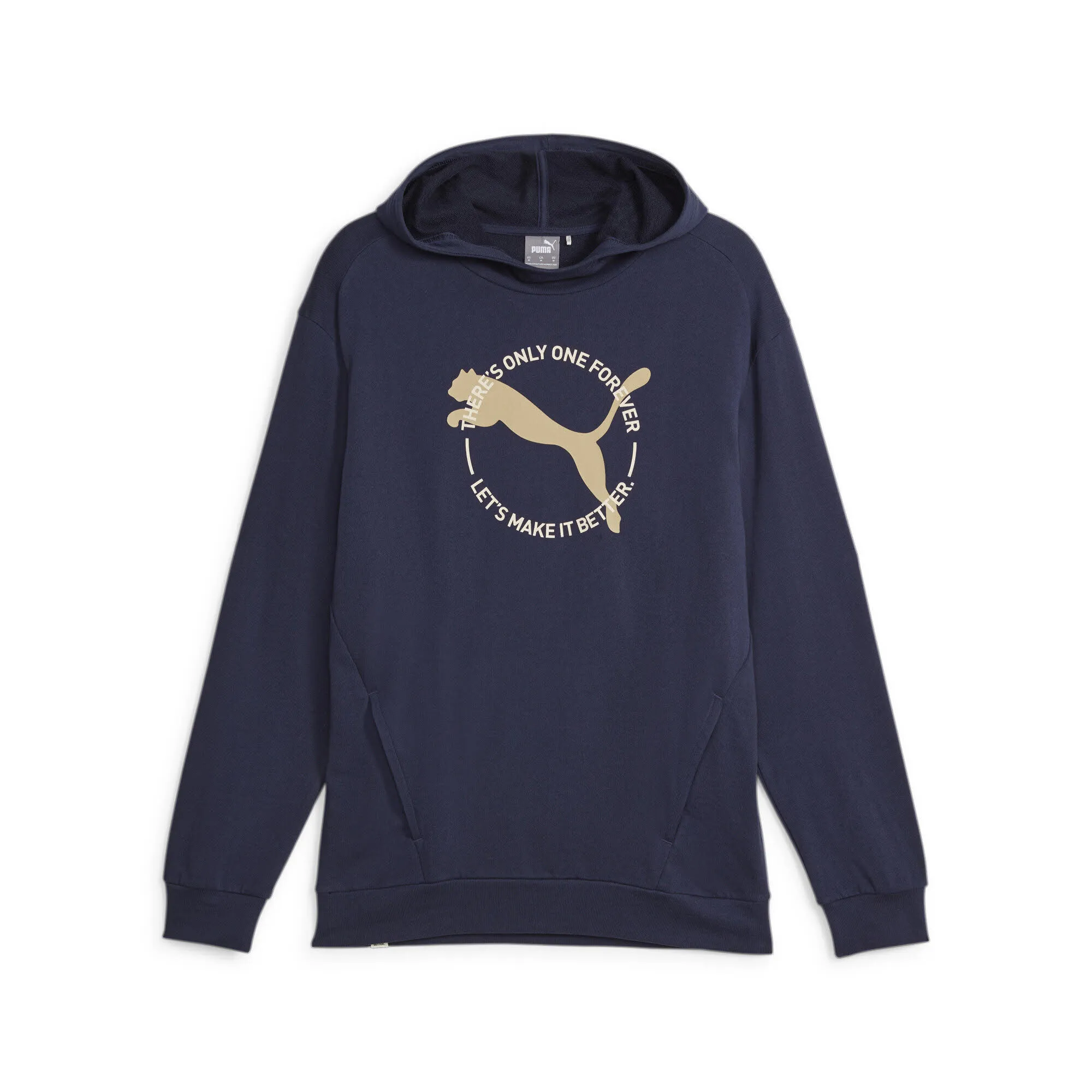 Puma BETTER SPORTSWEAR Hoodie TR Sweatshirt Kapuzenpullover Herren dunkelblau