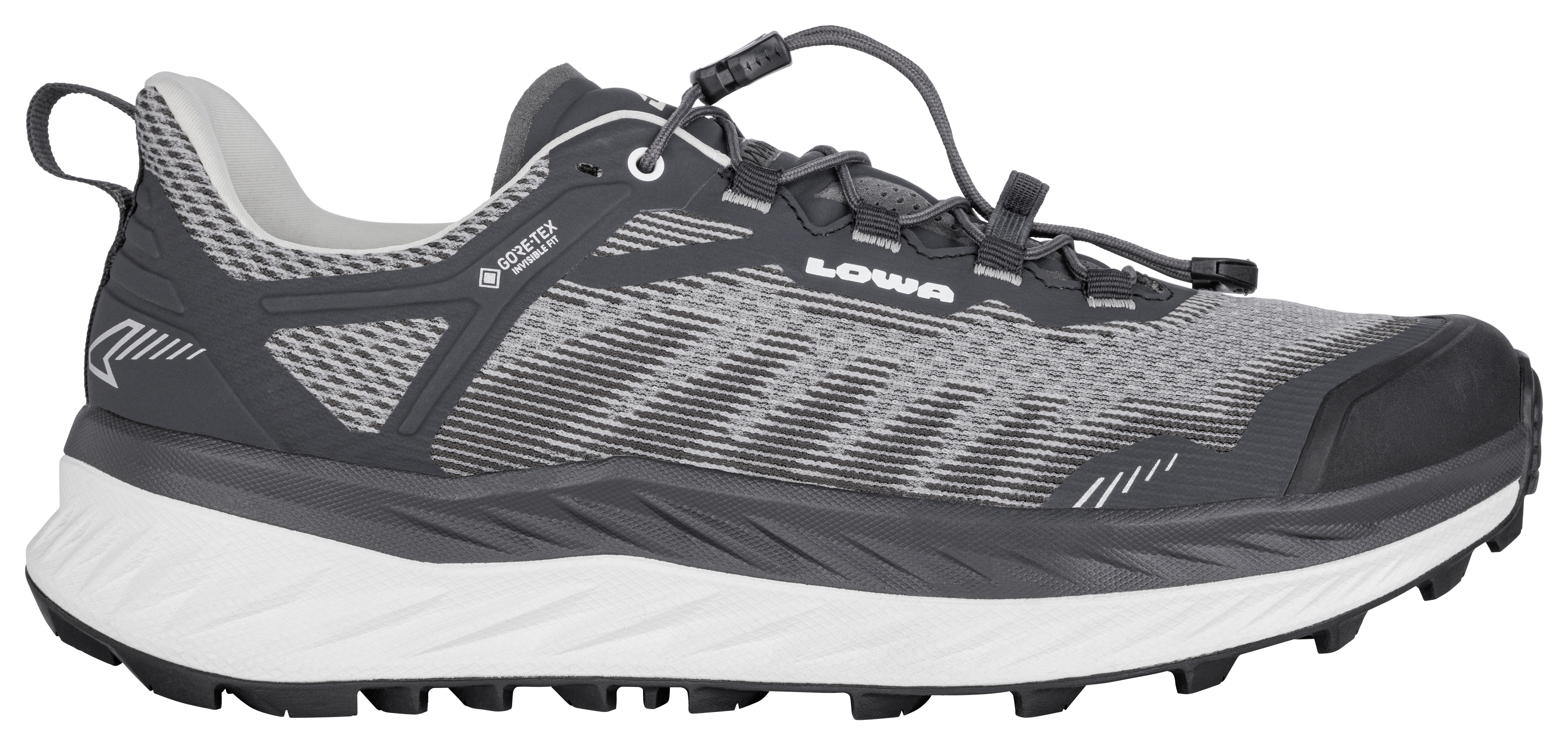 Lowa FORTUX GTX Laufschuh Joggingschuh Herren schwarz weiß