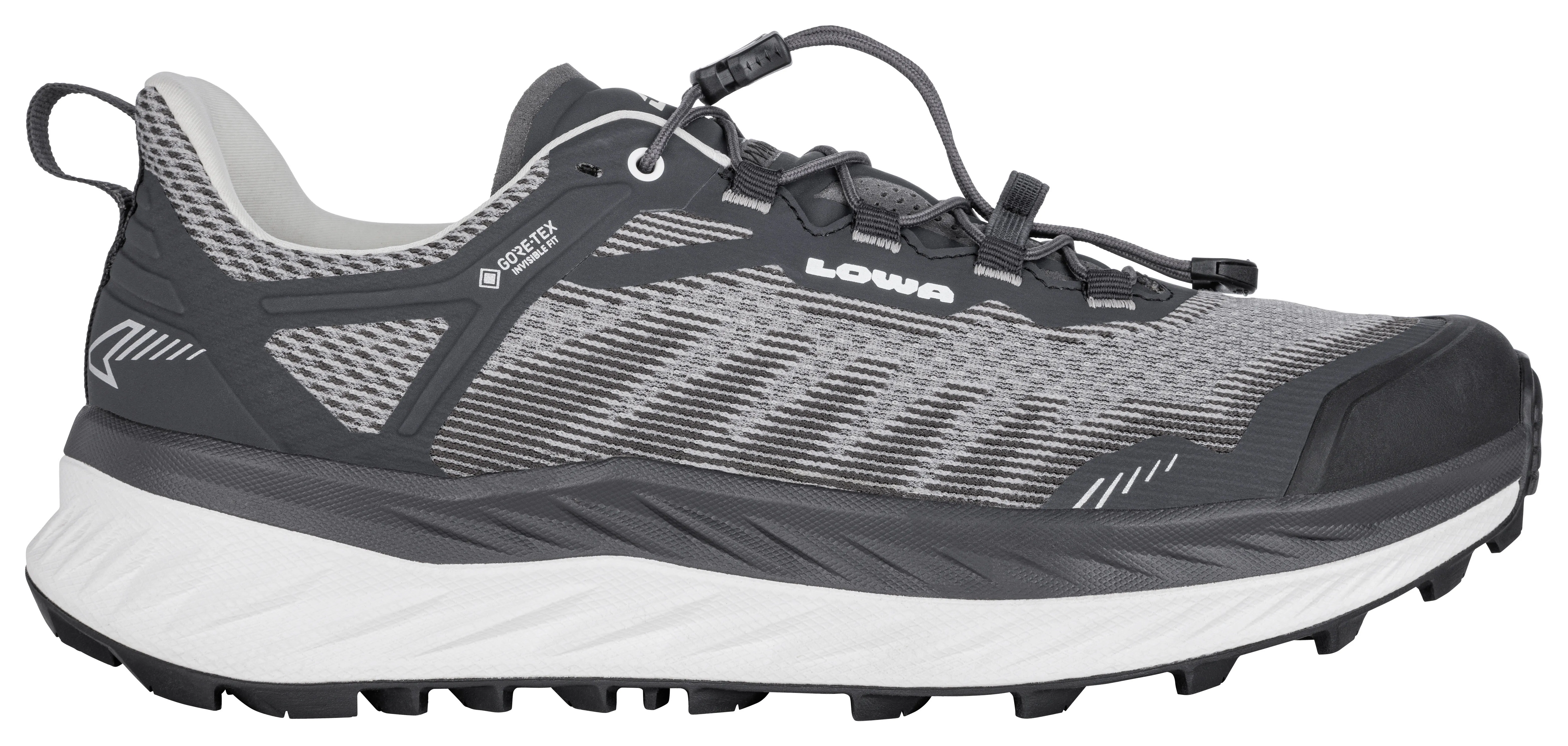 Lowa FORTUX GTX Laufschuh Joggingschuh Herren schwarz weiß