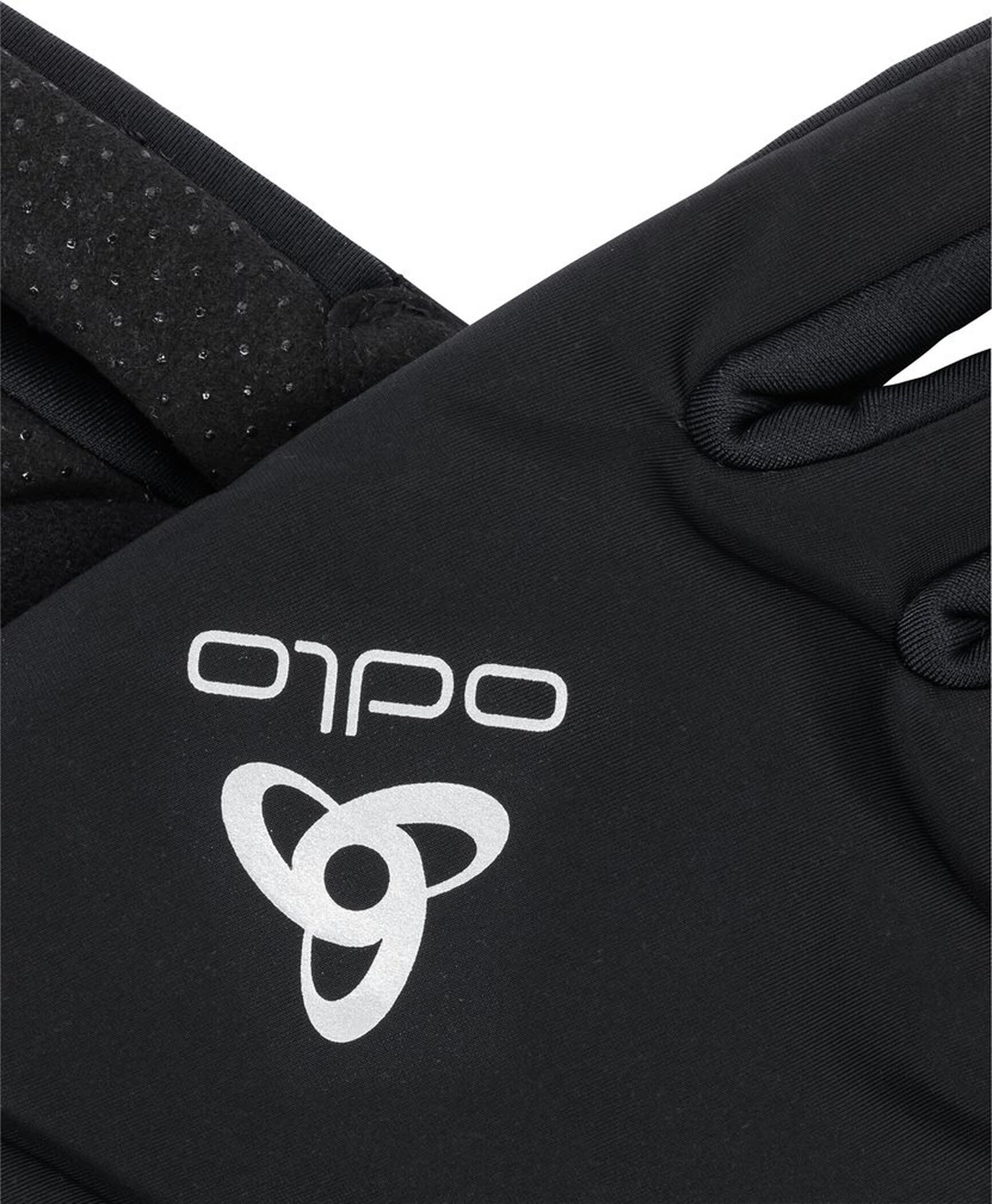 Odlo FINNFJORD WARM Softshell-Handschuhe schwarz