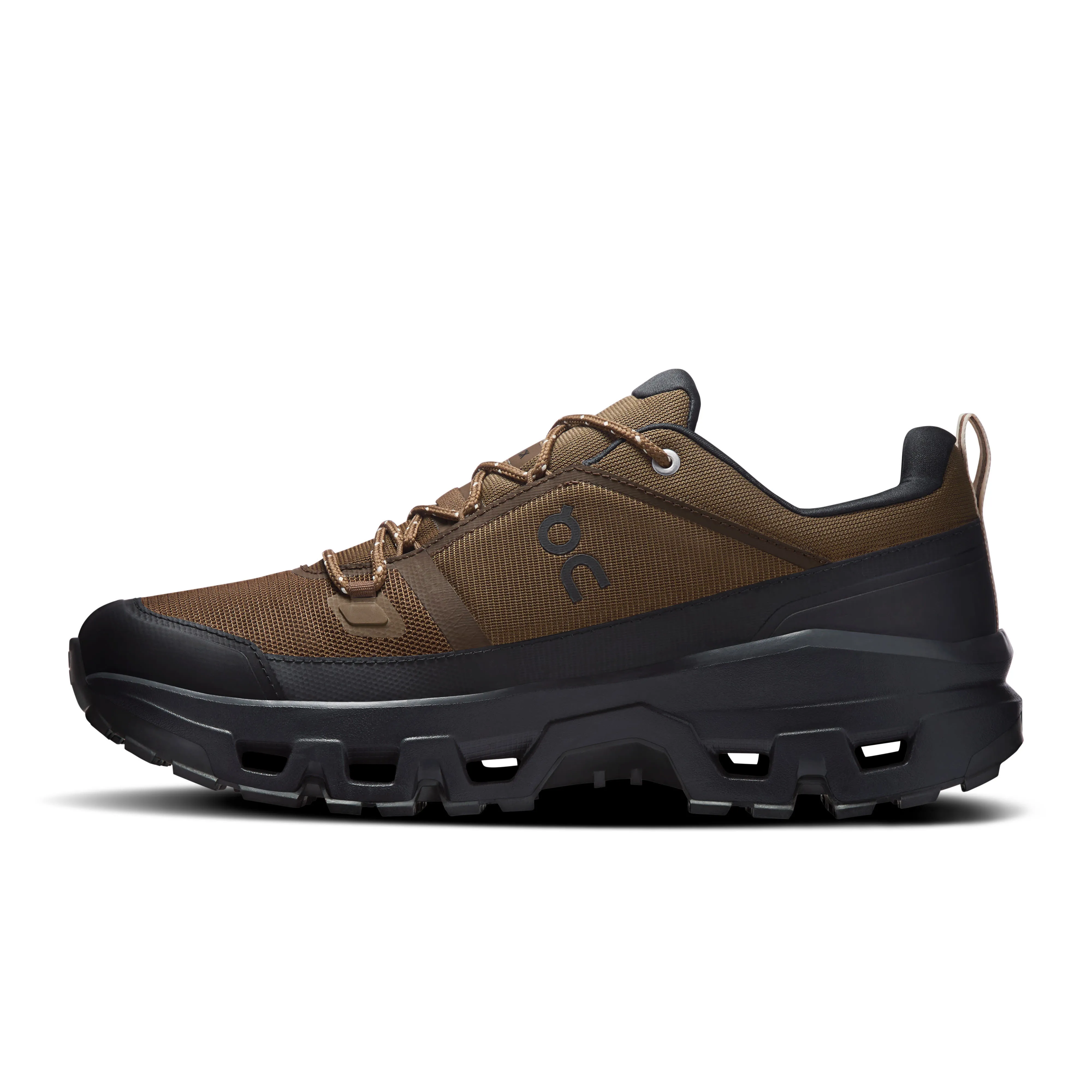 ON CLOUDROCK LOW WP Herren Wanderschuhe Trekkingschuhe Low earth/black