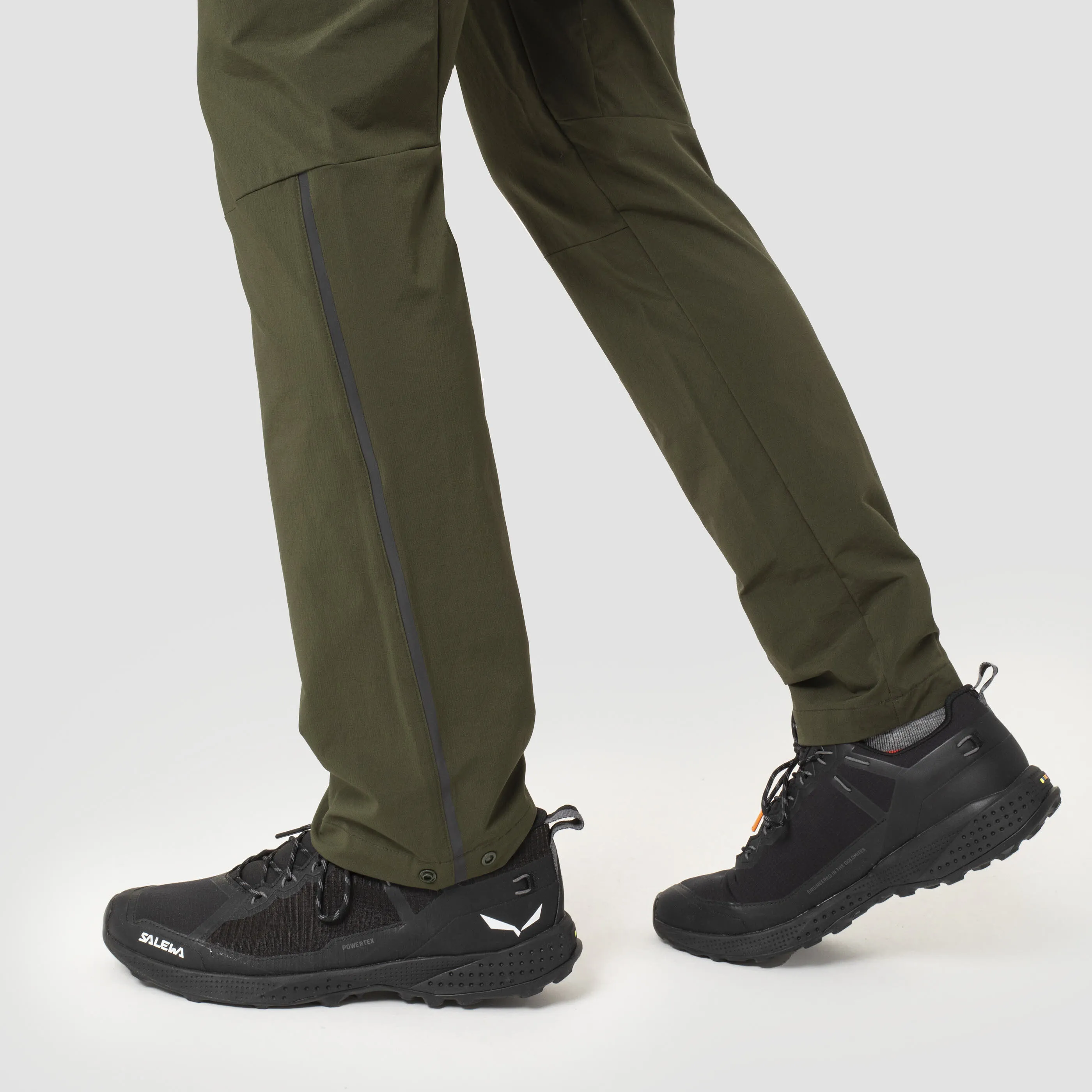 Salewa PEDROC 4 DST REG PANT M Softshellhose Wanderhose Herren dunkelgrün