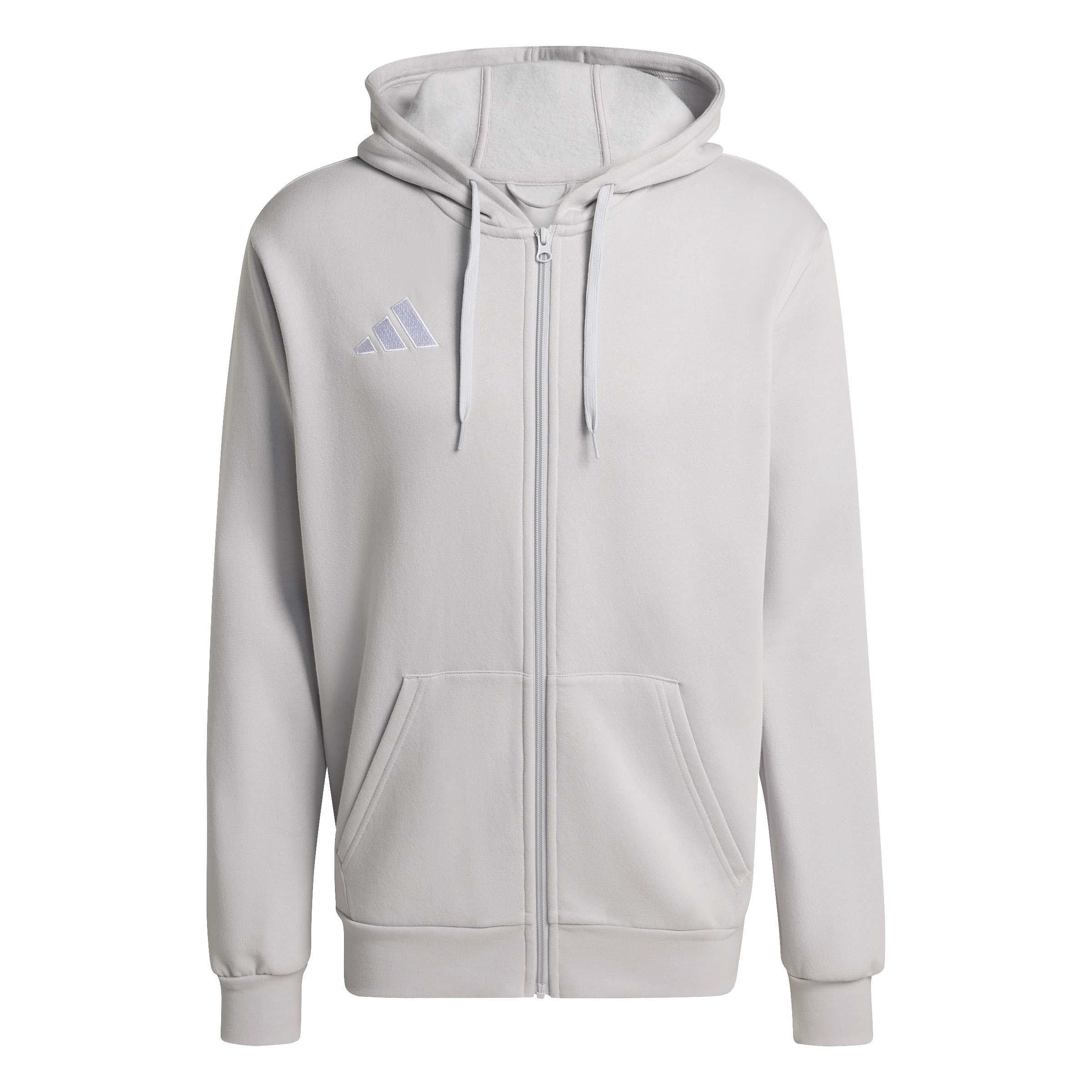 adidas Entrada26 Kapuzenjacke Herren grau