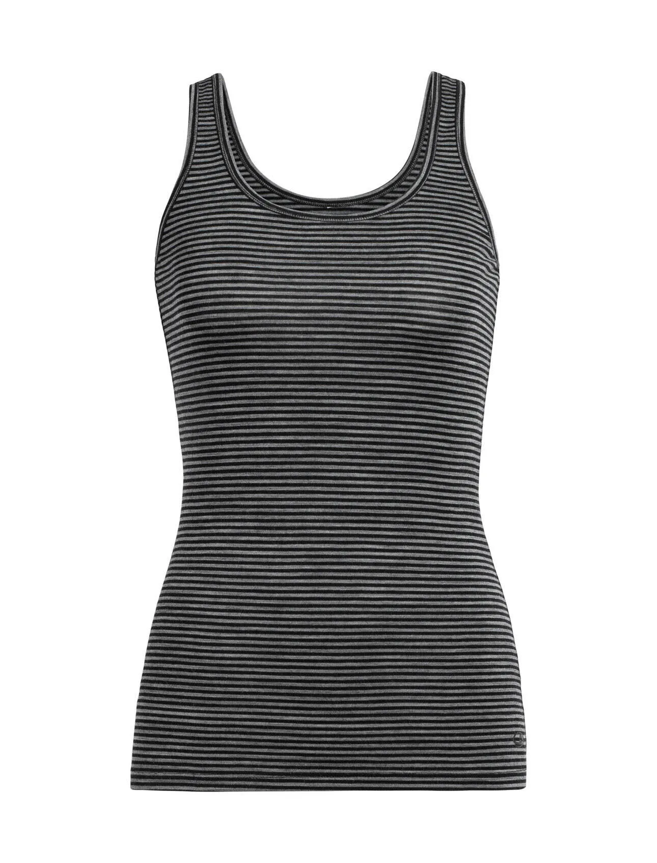 Icebreaker Siren Tank Damen Shirt Tanktop Sporttop Corespun Merinojersey grau NEU
