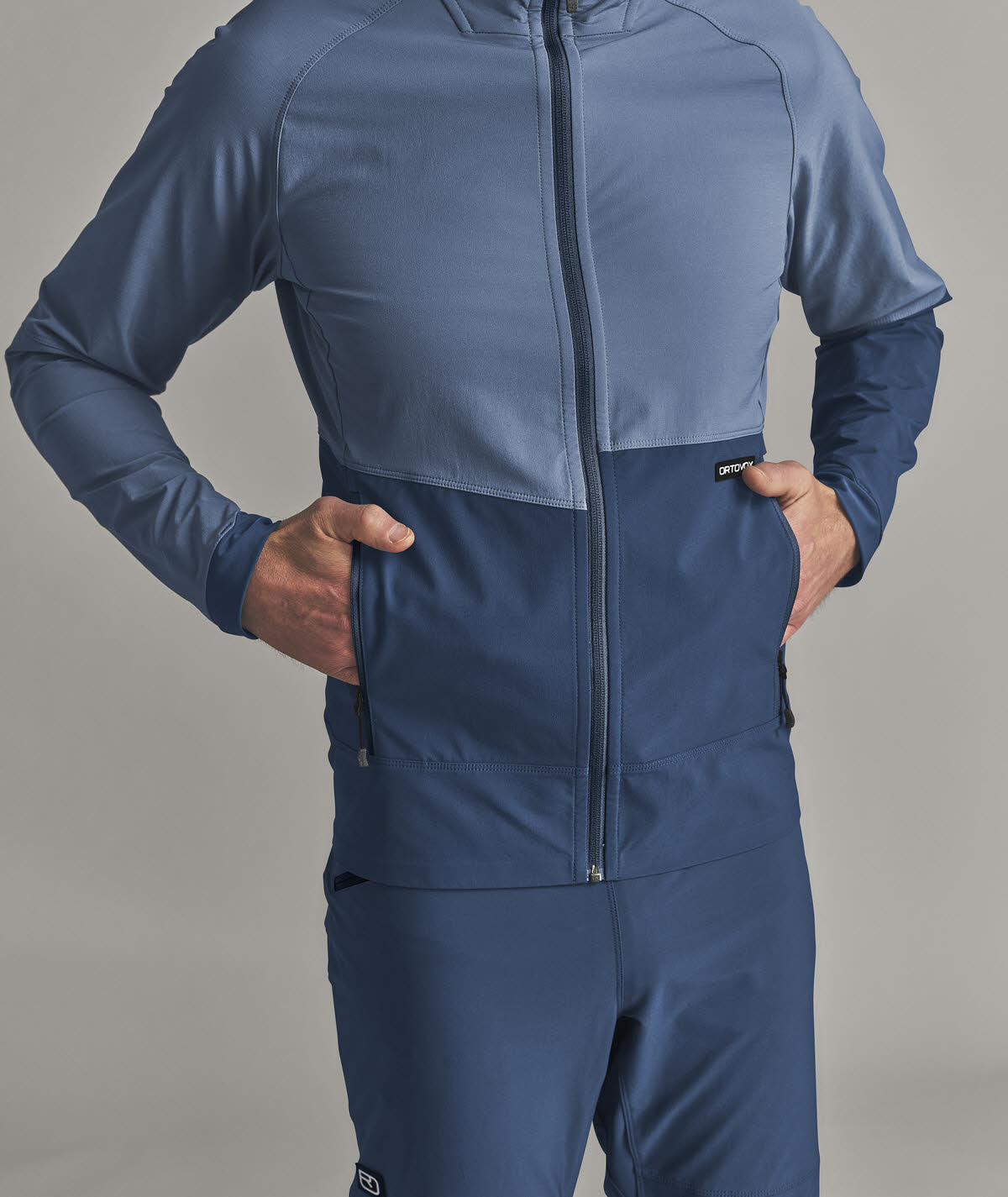 Ortovox VENET SOFTSHELL HOODED JACKET Herren Softshelljacke Outdoorjacke blau