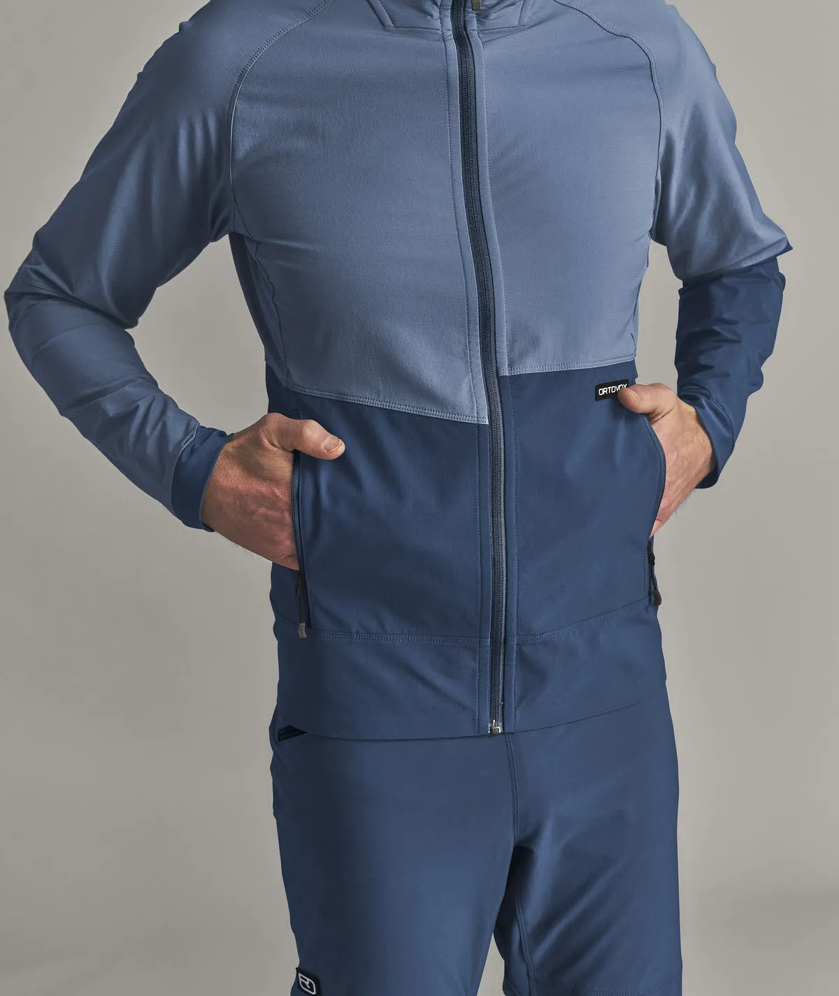 Ortovox VENET SOFTSHELL HOODED JACKET Herren Softshelljacke Outdoorjacke blau