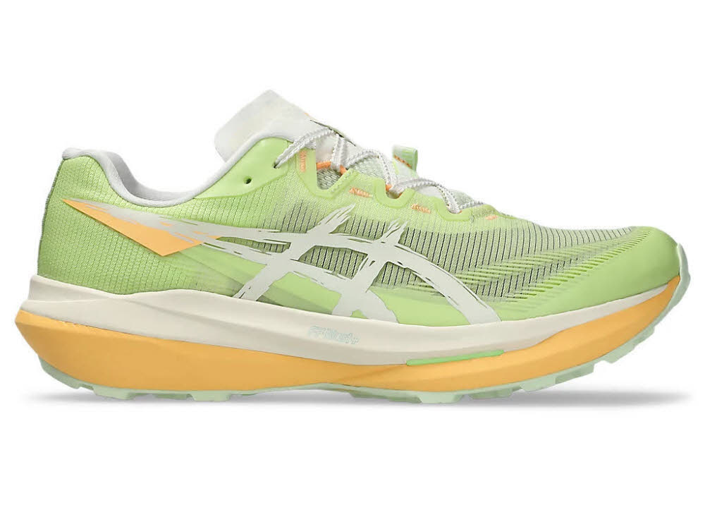 Asics FUJISPEED 4 Unisex Joggingschuhe Laufschuhe lime green/cream