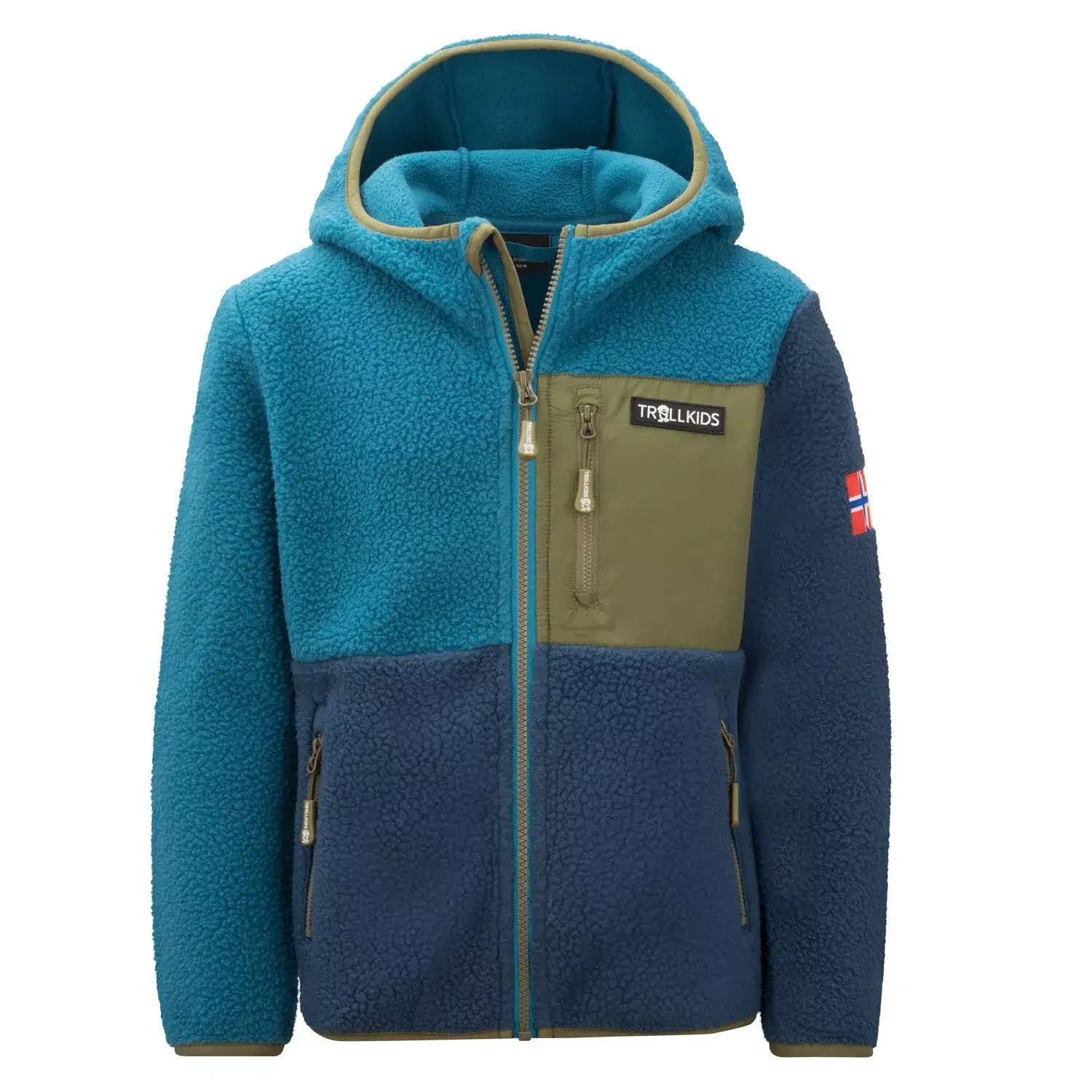 TROLLKIDS Kids Aurlandsfjord Jacket Jungen Fleecejacke rosa