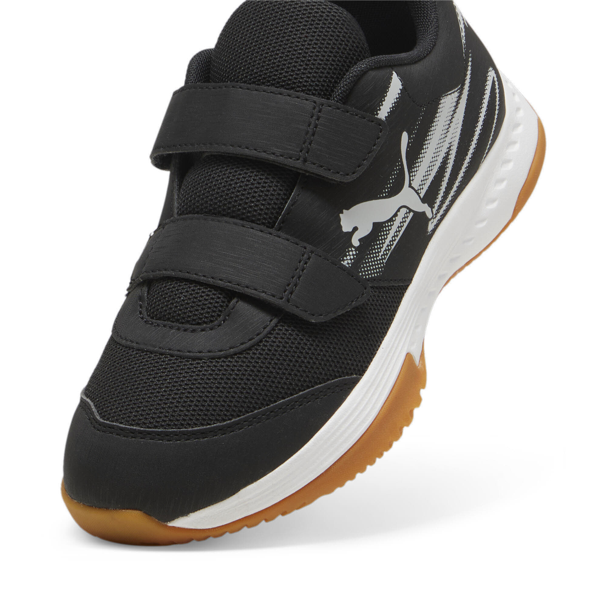 Puma Varion II V Jr Hallensportschuhe Teenager Jungen schwarz