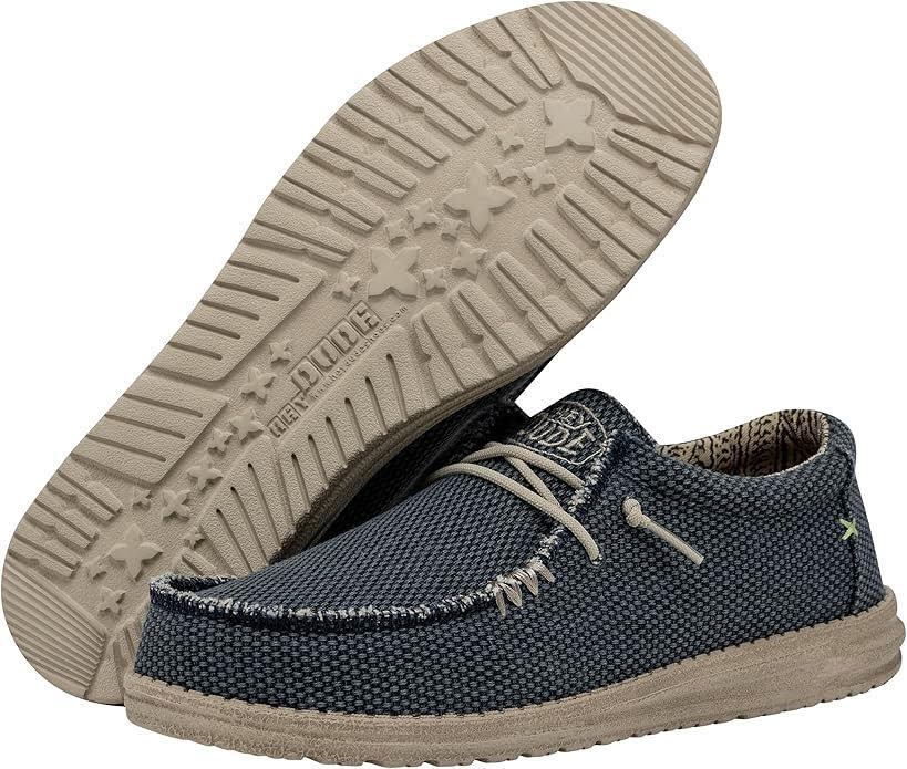 HEYDUDE Wally Braided Sneaker Herren blau