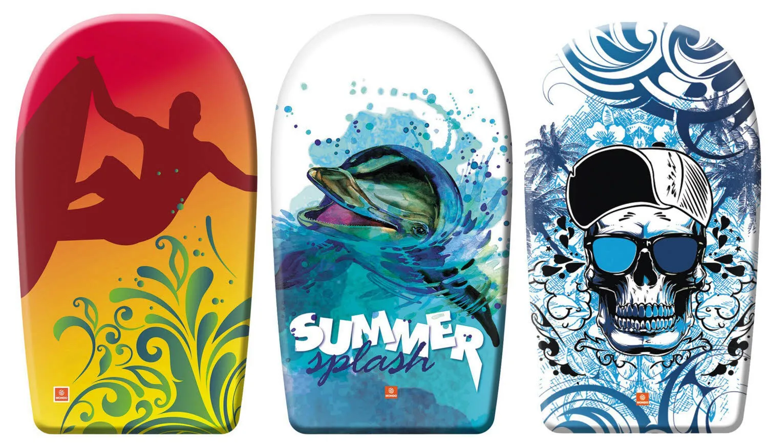 Mondo SUMMER Bodyboard Kinder Schwimmbrett mehrfarbig
