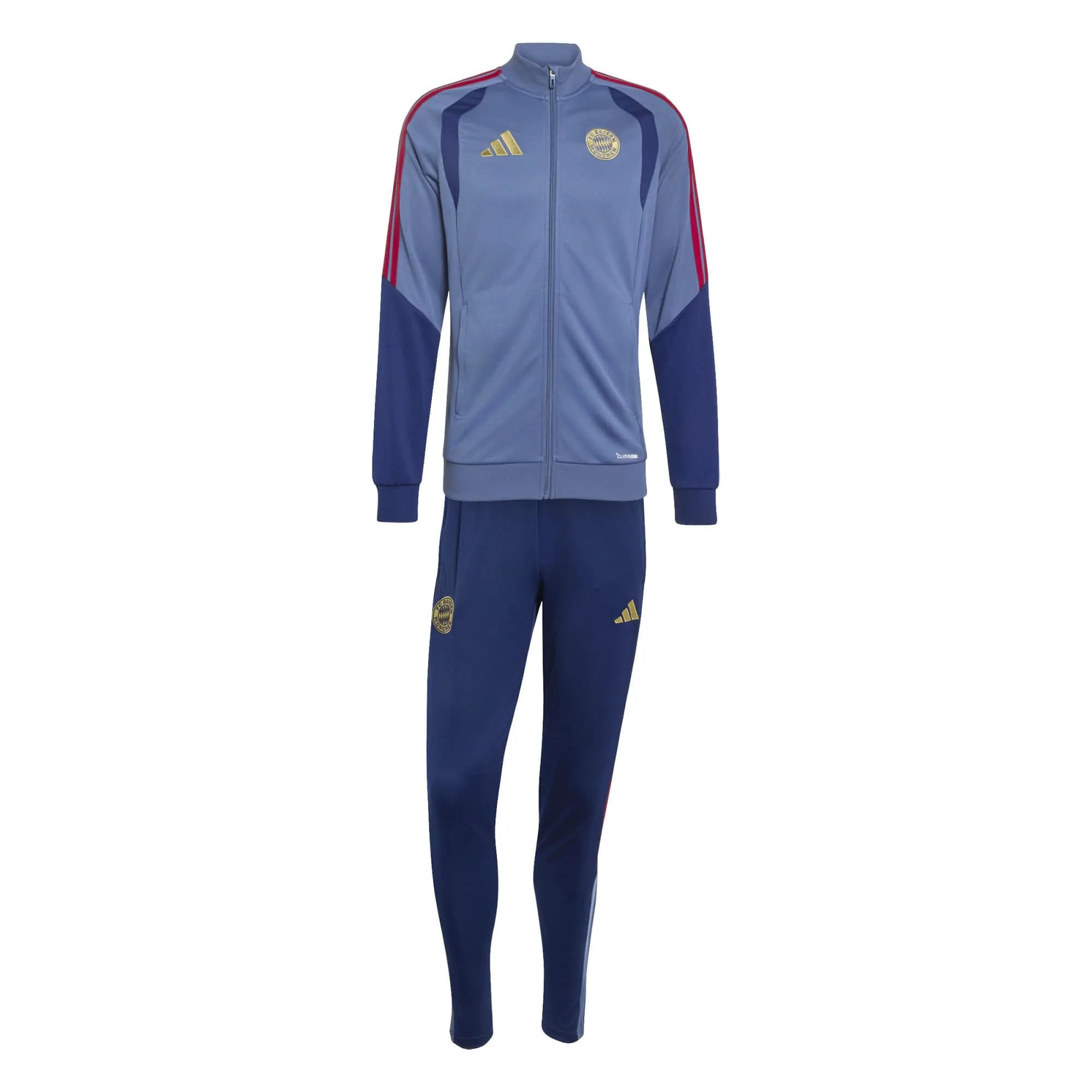 adidas FC Bayern TK SUIT Herren Trainingsanzug Jogginganzug 26/27 blau