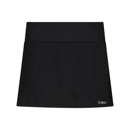 CMP Multifunktionsrock 2 in 1 Innenshorts Wanderrock Damen schwarz NEU