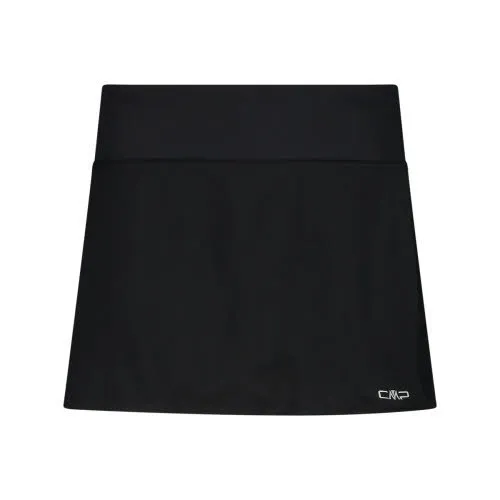 CMP Multifunktionsrock 2 in 1 Innenshorts Wanderrock Damen schwarz NEU