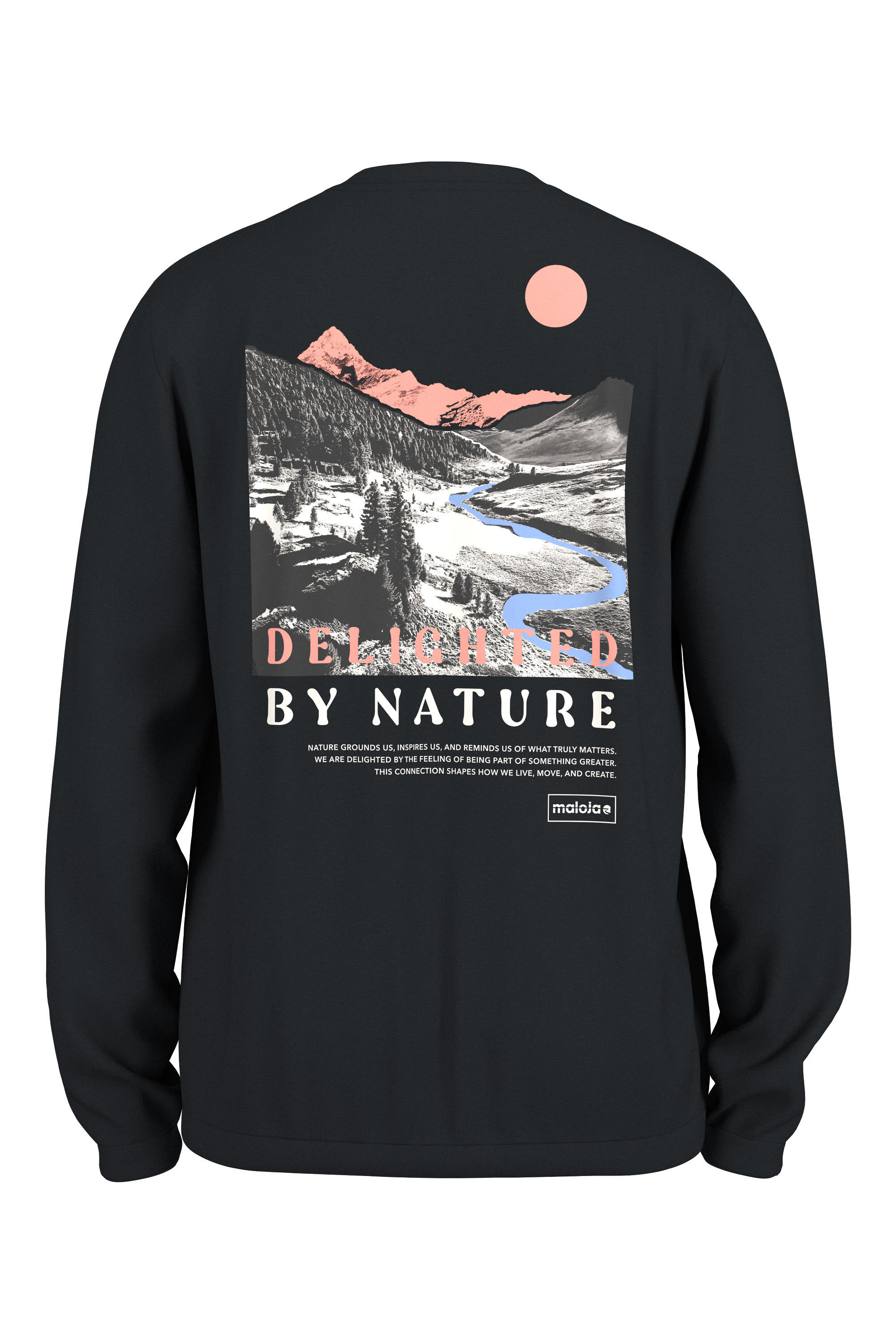 Maloja TennaM. Herren Sweatshirt schwarz