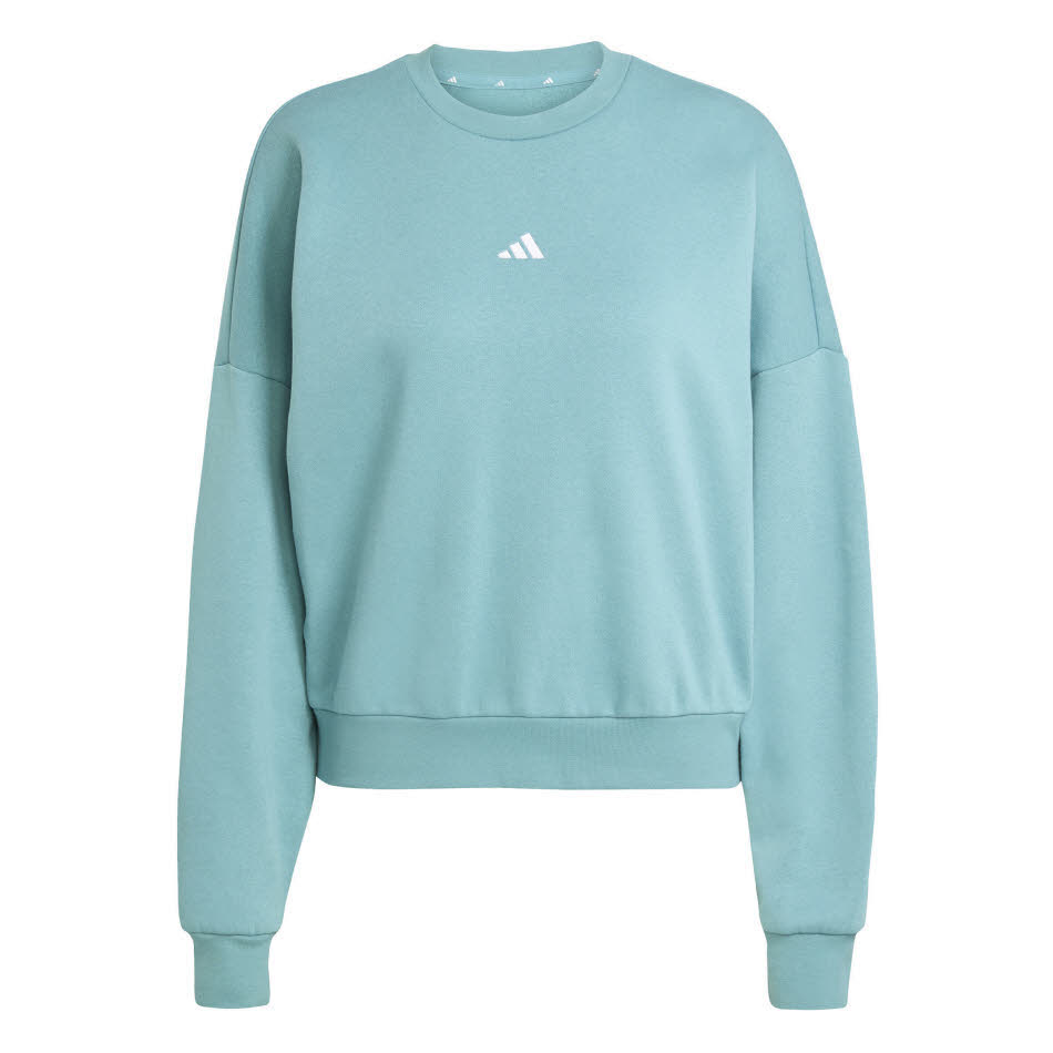 adidas Essentials Small Logo Feelcomfy Sweatshirt Damen Sweat blau