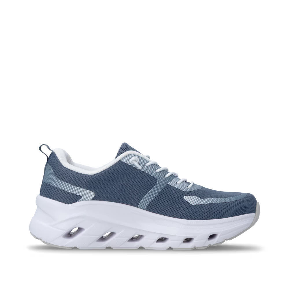 Rieker Stratfort Damen Sneaker Freizeitschuh blau