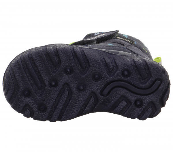 Superfit HUSKY1 Winterstiefel gefüttert Outdoorschuhe Kinder blau/hellgrün