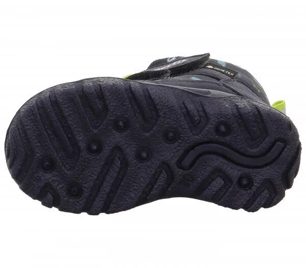 Superfit HUSKY1 Winterstiefel gefüttert Outdoorschuhe Kinder blau/hellgrün