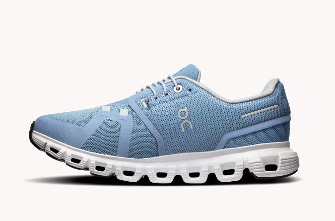 ON Cloud 6 Sneaker Freizeitschuh Damen blau