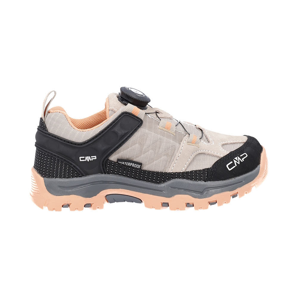 CMP KIDS KIRUNA LOW FITGO TREKKING SHOES WP Mädchen Wanderschuhe sabbia