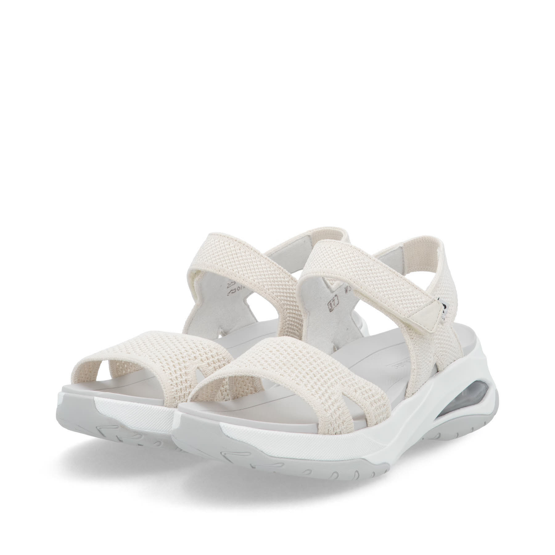 Rieker FSK Damen Sandalen Trekkingsandalen vanilla/crema