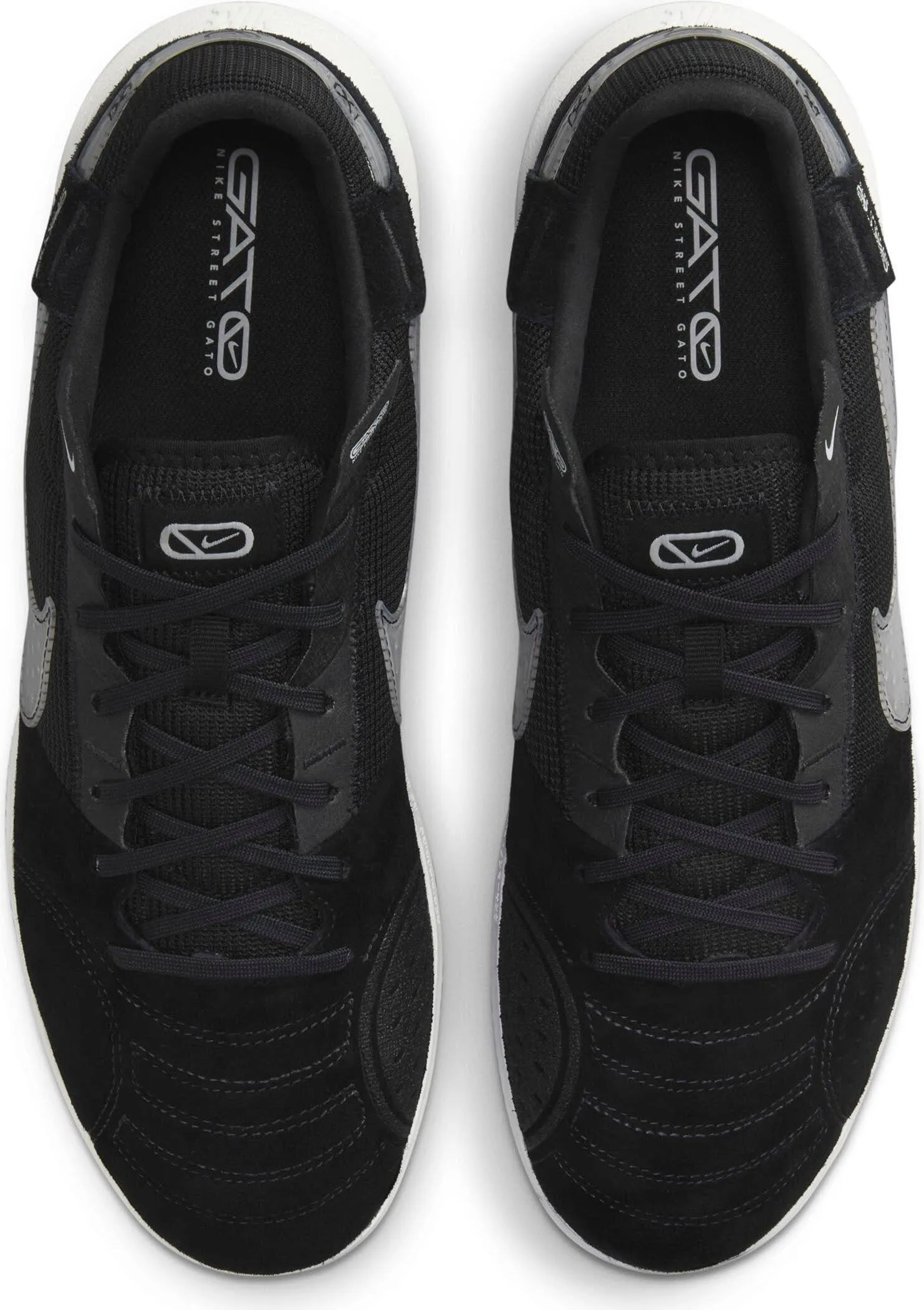 NIKE STREETGATO SOCCER SHOES Herren Fußballschuhe Hallenschuhe schwarz NEU