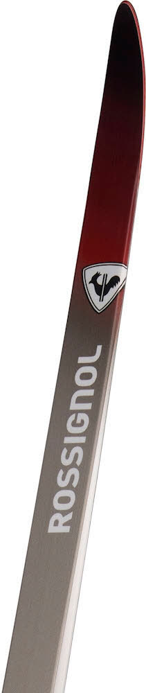 Rossignol DELTA SPORT SKATING Langlaufski inkl. Race Skate Bdg. grau