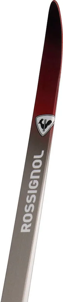 Rossignol DELTA SPORT SKATING Langlaufski inkl. Race Skate Bdg. grau